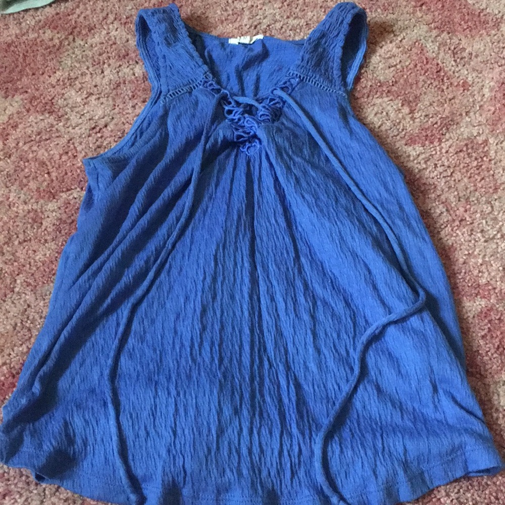 blue tank
